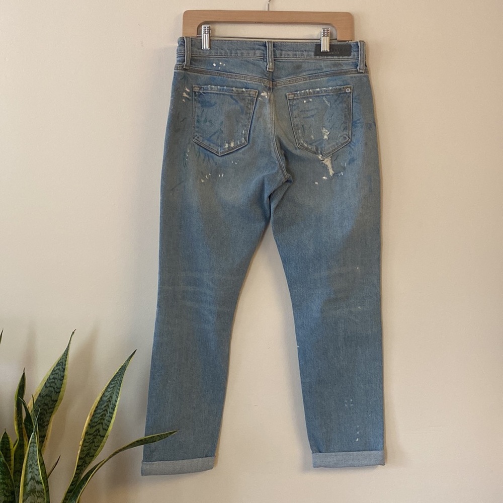 Baldwin Kennedy low rise boyfriend jeans size 27 waist - Picture 8 of 14